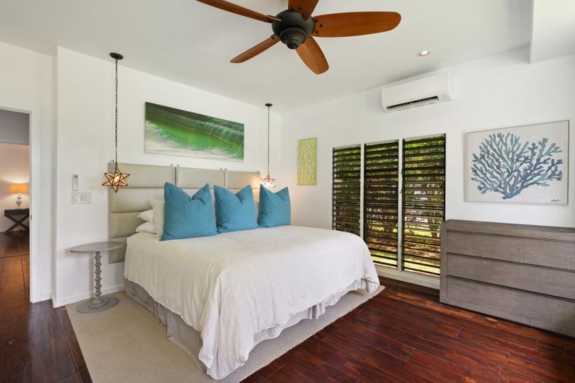 Bedroom Emmalani Pool House Princeville Kauai