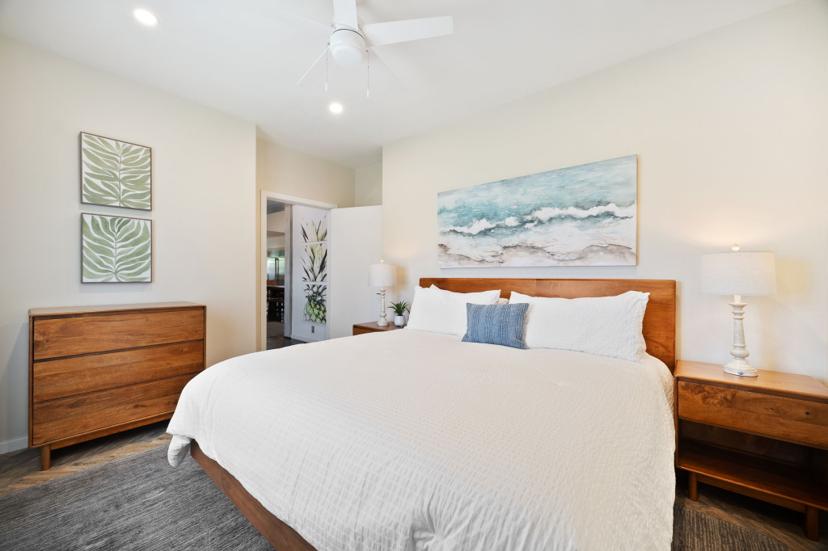 Bedroom Emmalani Pool House Kauai North Shore